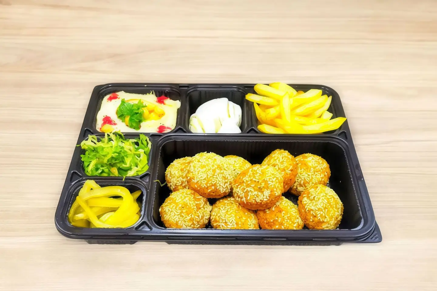 Small Mixed Falafel Plate 10 Pieces