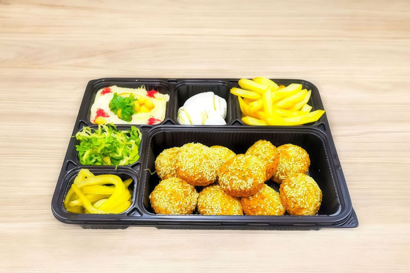 Large Mixed Falafel Plate 15 Pieces