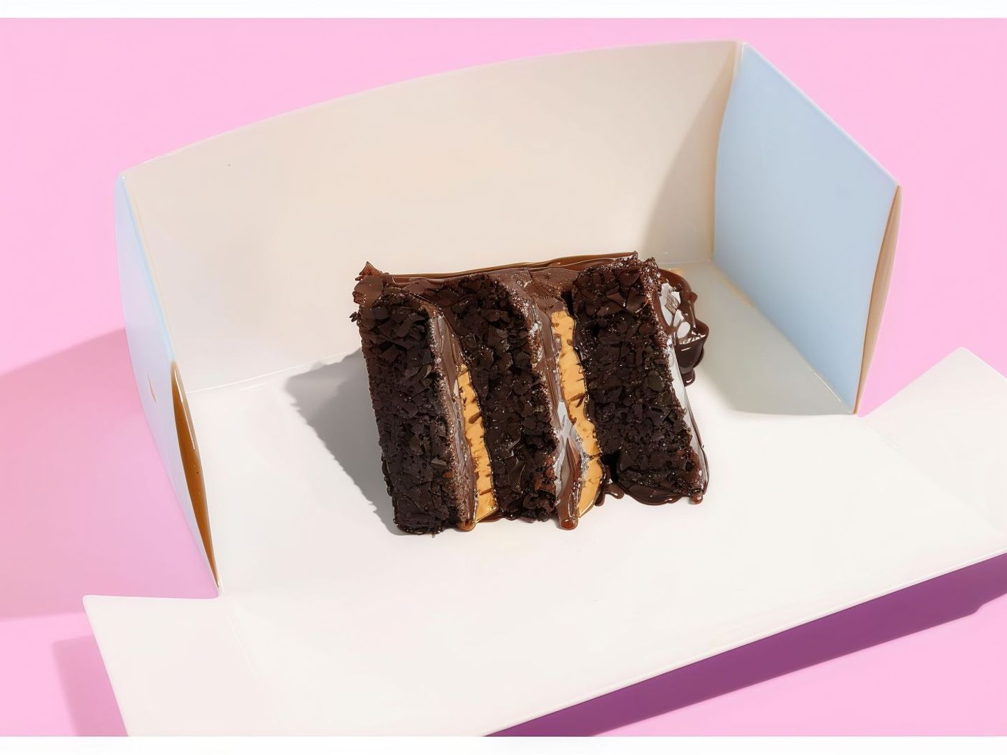 Caramel Chocolate Slice