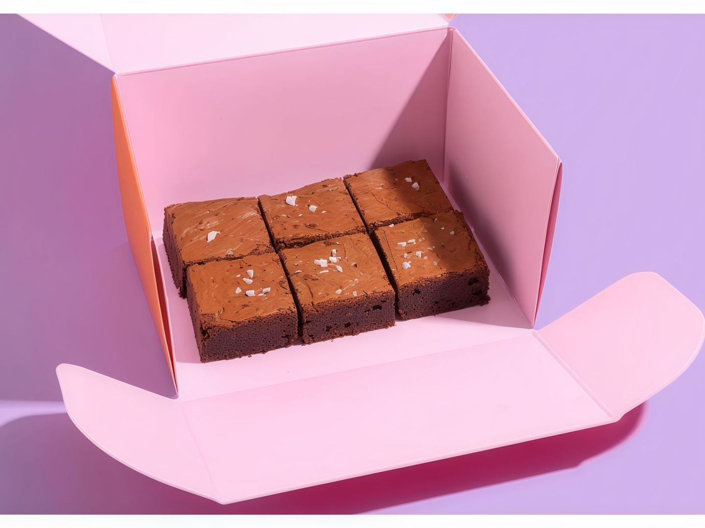 Classic Brownies 6 Pieces
