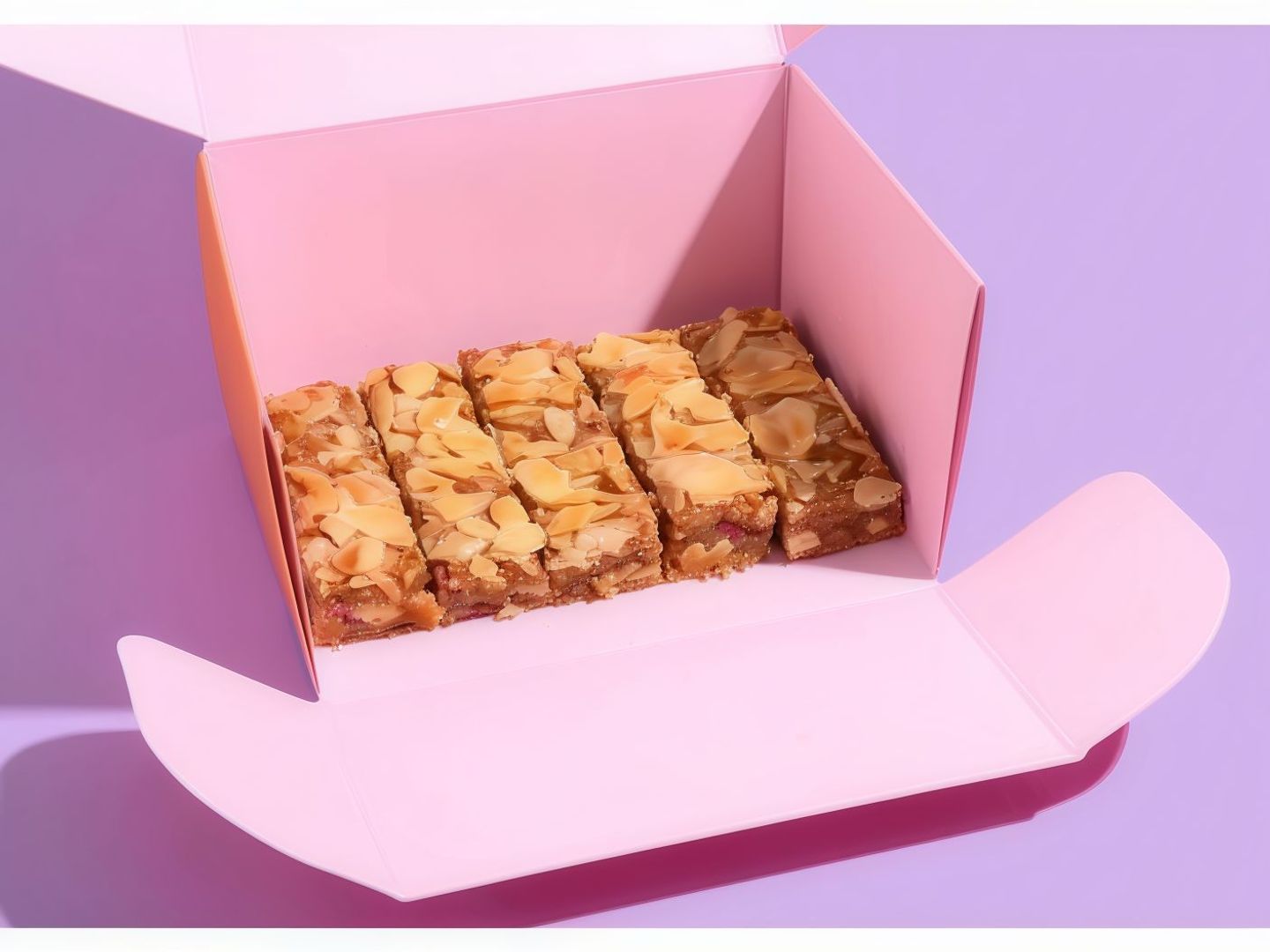Raspberry Blondie Bars 6 Pieces