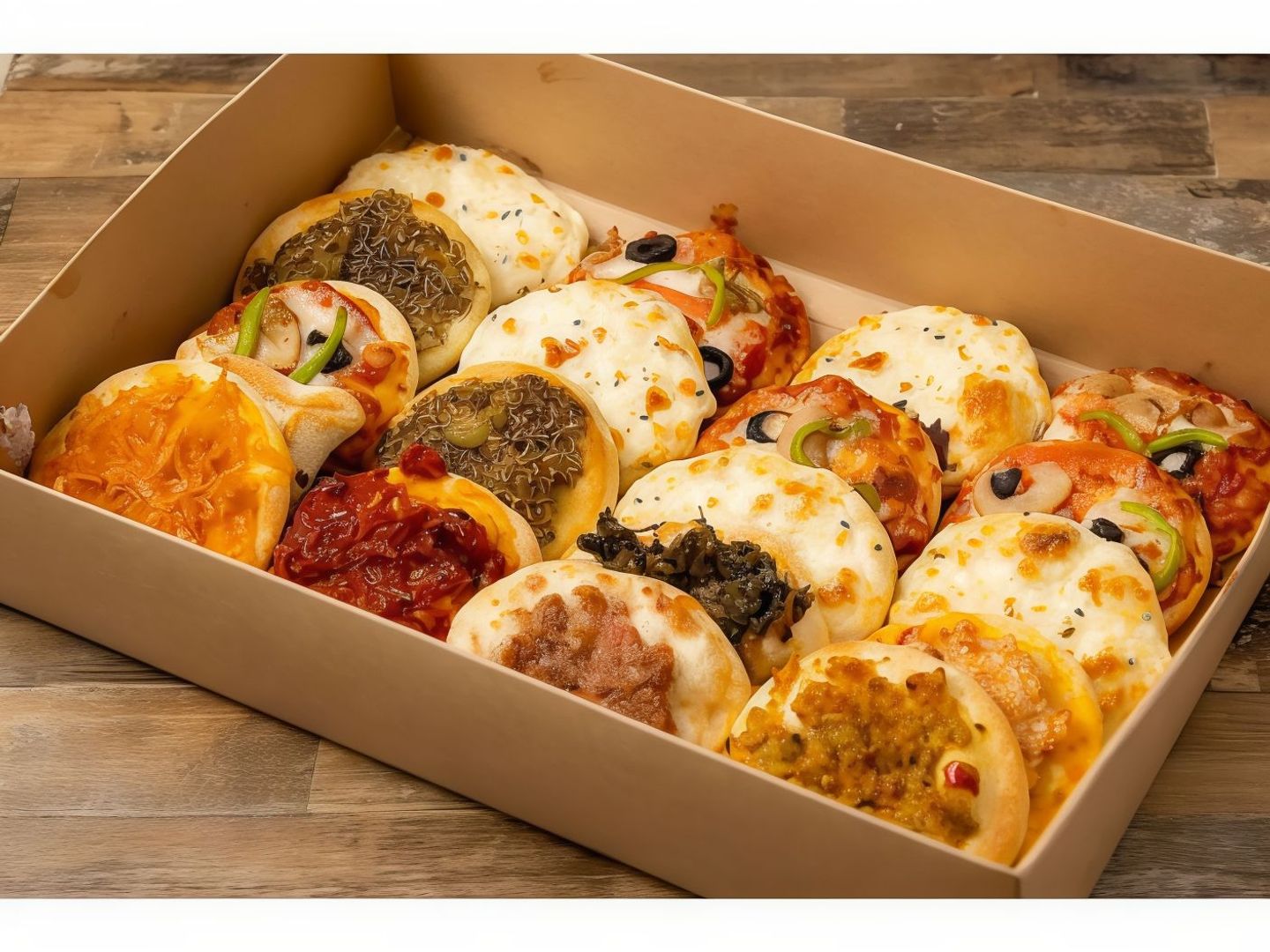 ميني بيتزا 16 حبة