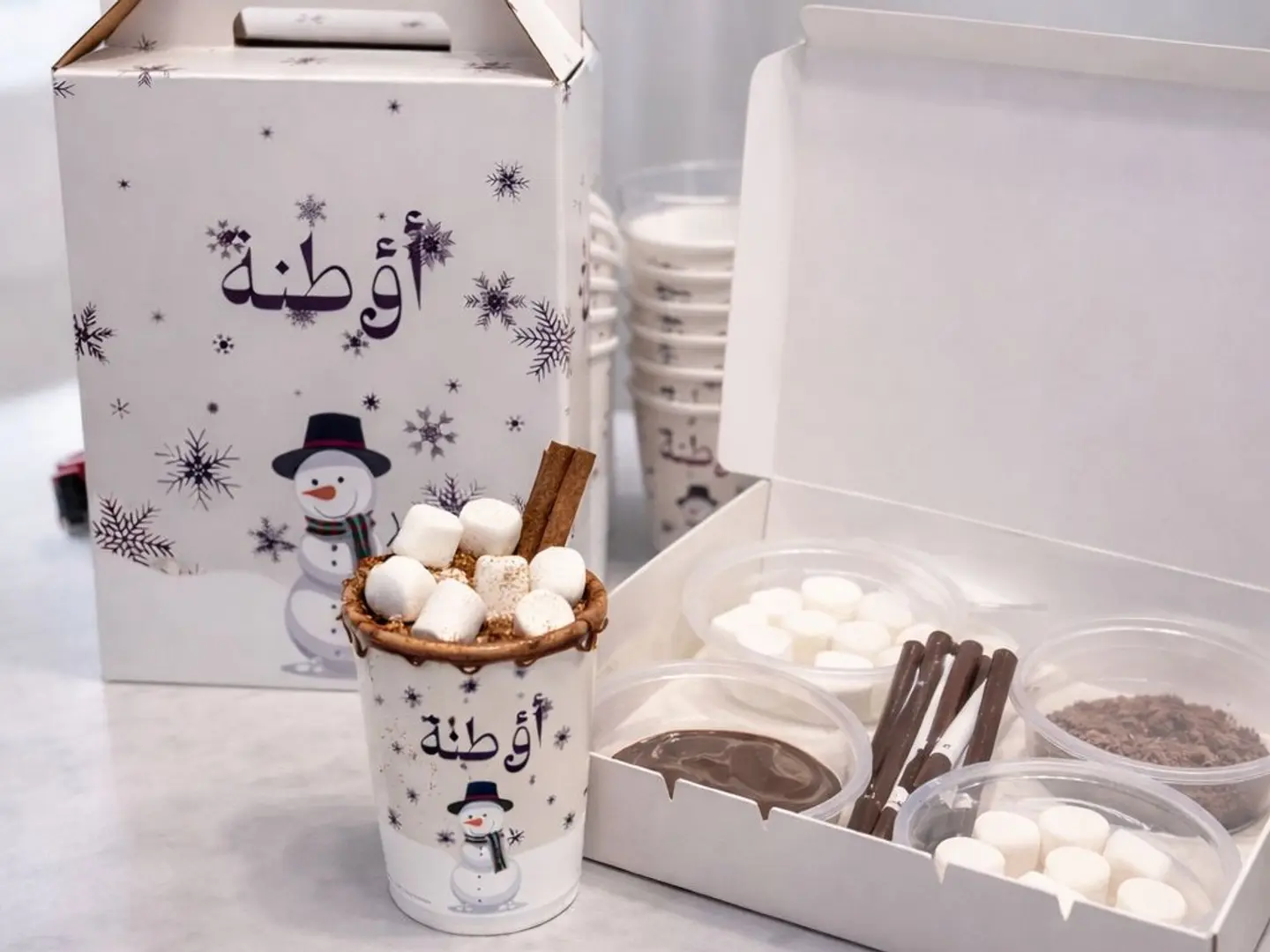 جيك هوت شوكلت 1.5 لتر مع بوكس اضافات