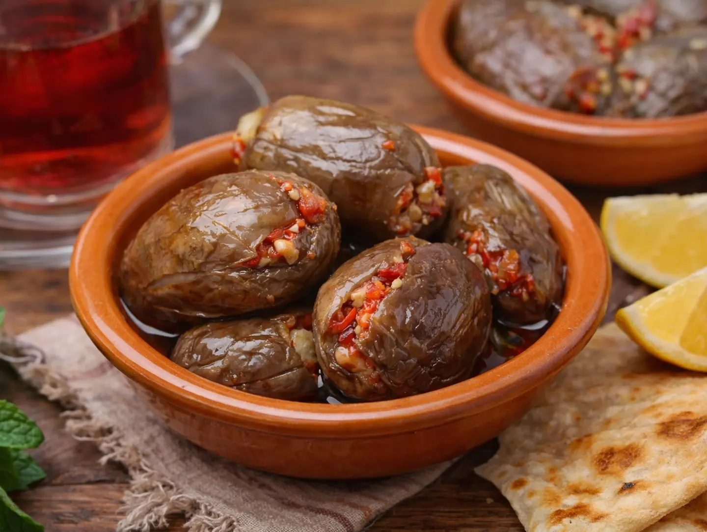 صحن مكدوس