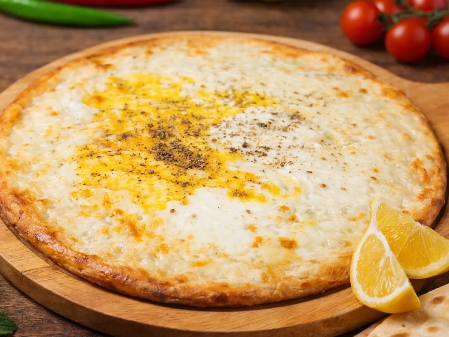 منقوشة بيض بالجبن