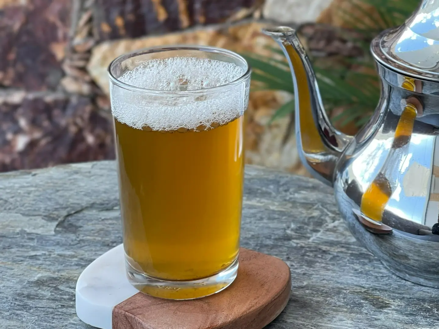 كوب شاهي أخضر