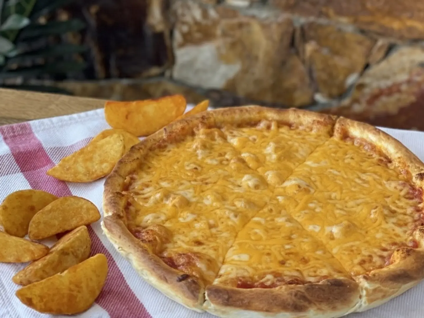 بيتزا جبن تشيدر