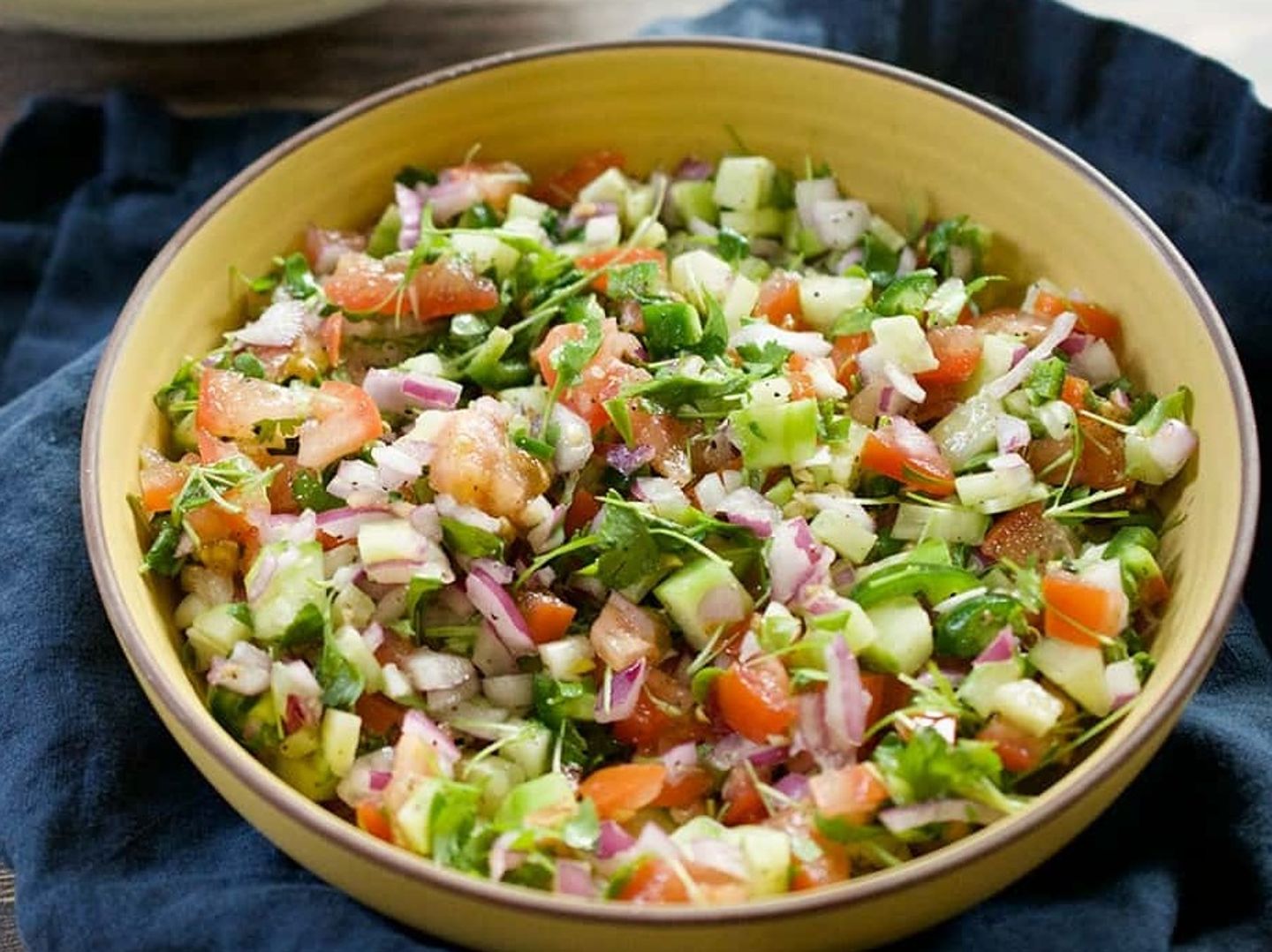 Fresh Kachumber Salad