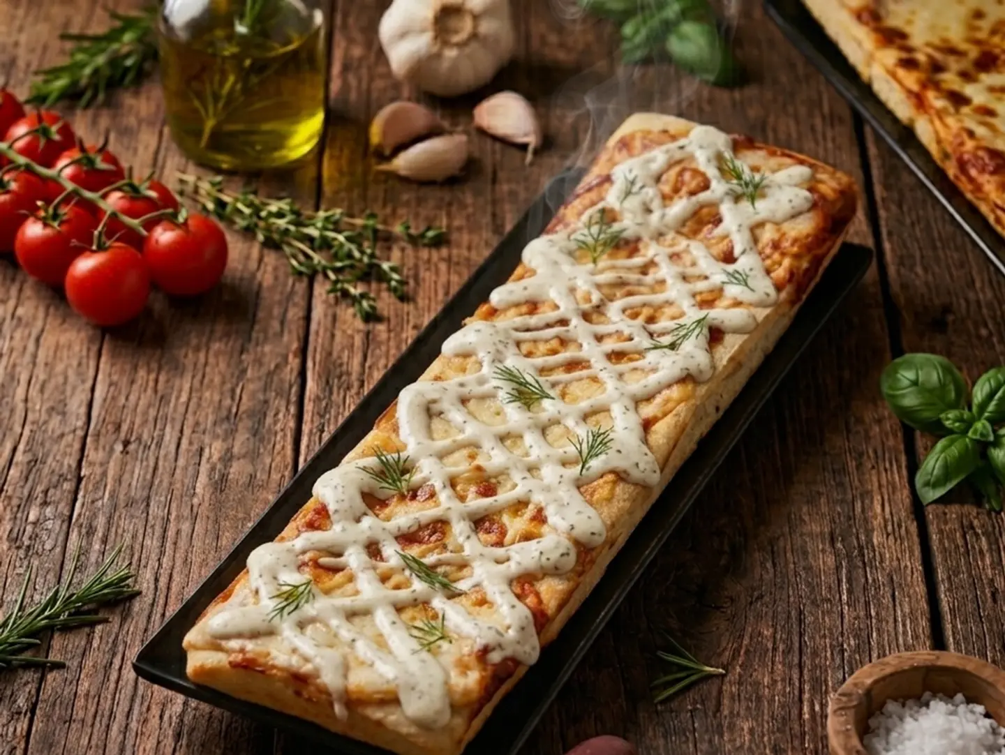 Chicken Ranch Pizza