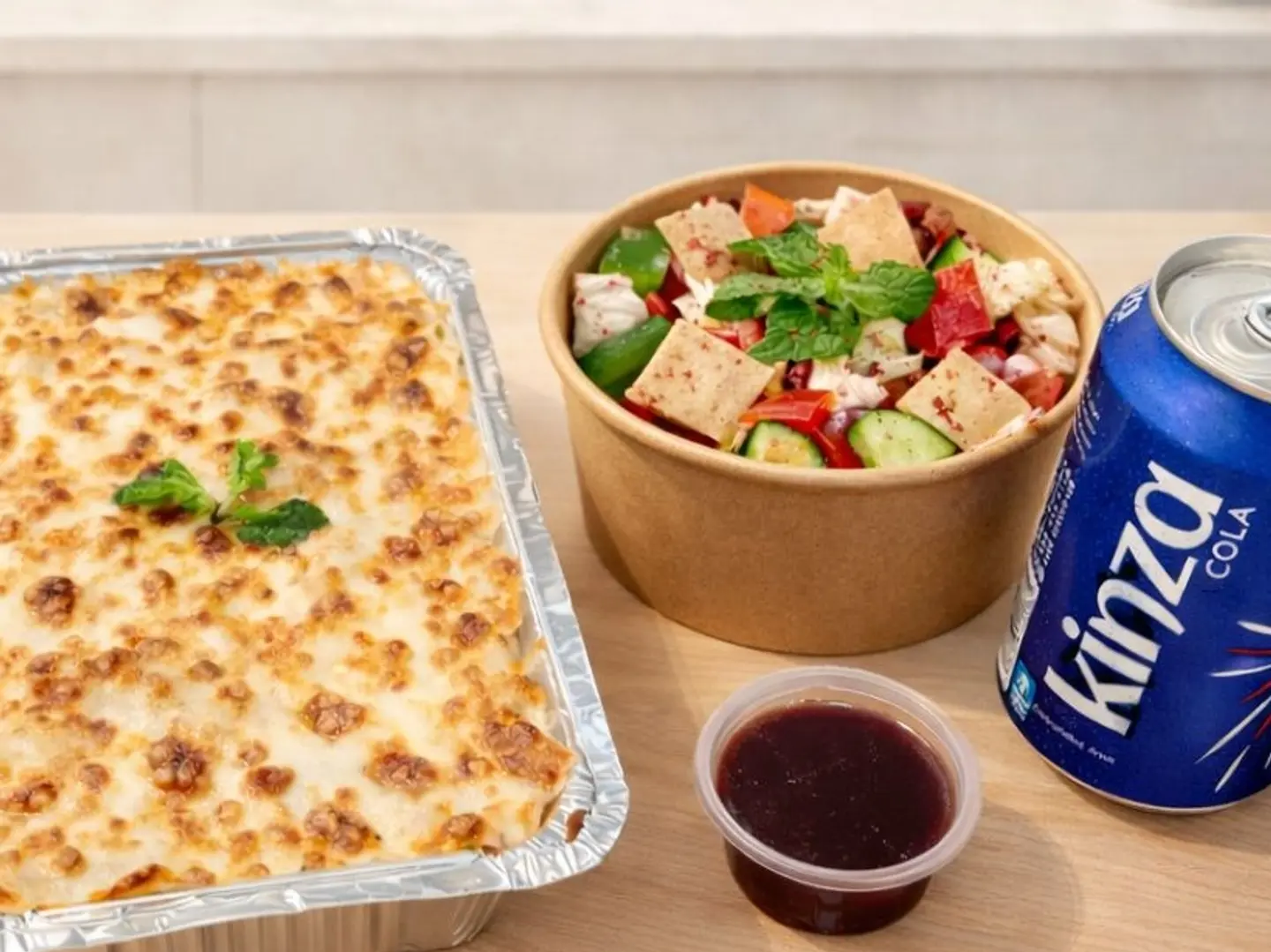 وجبة بشاميل لحم