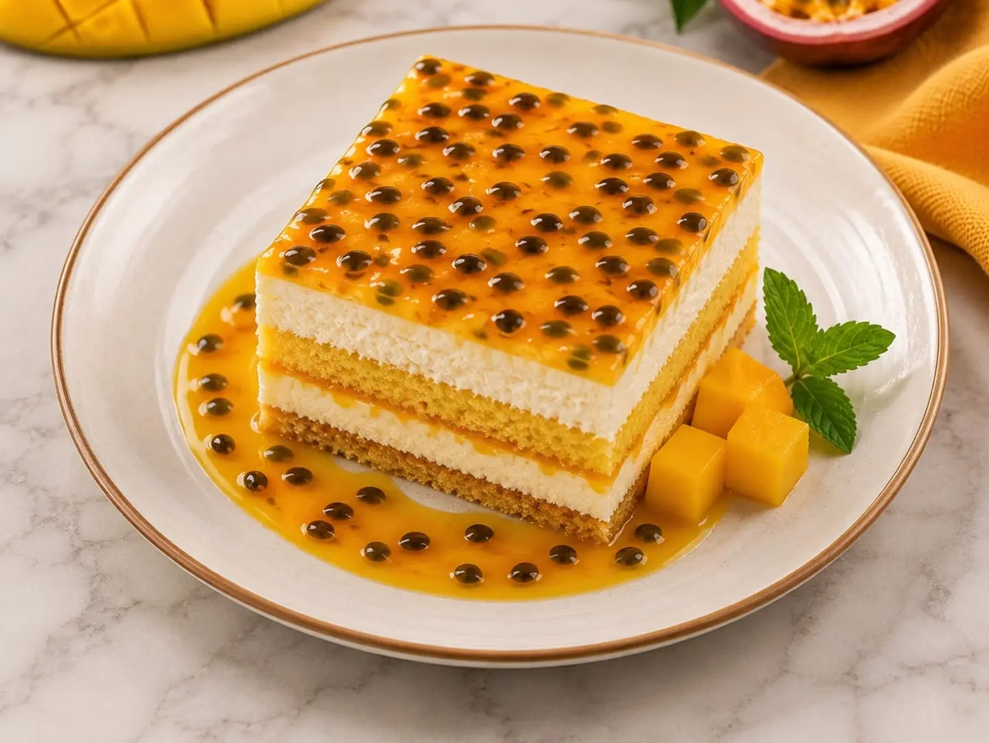 Mango Passion Cake