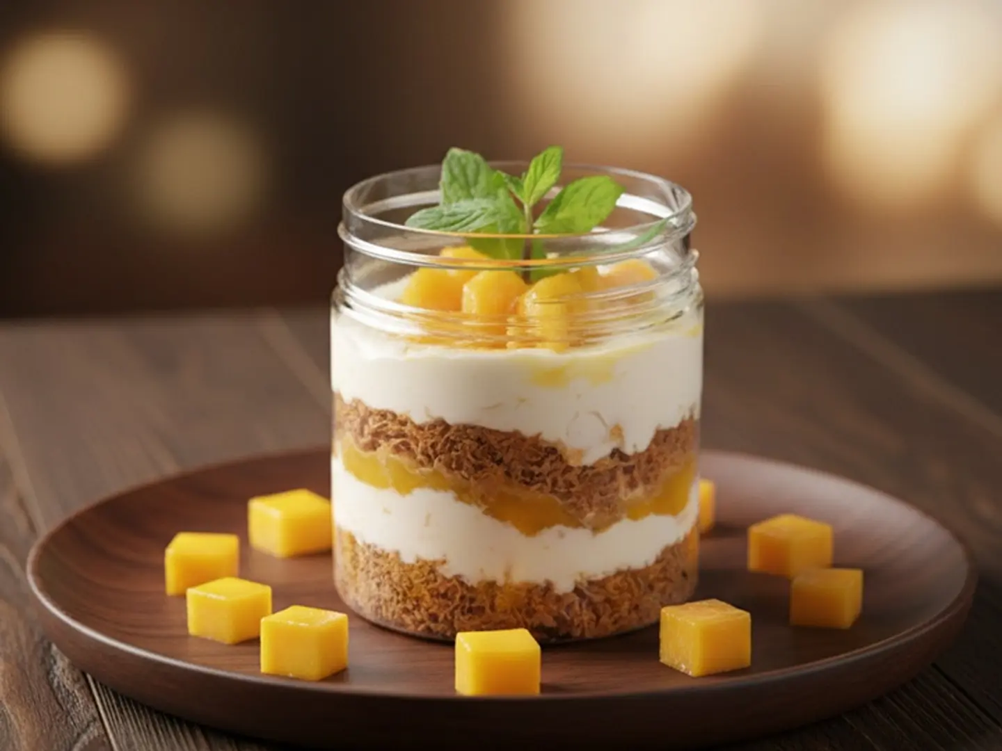 كنافة مانجو