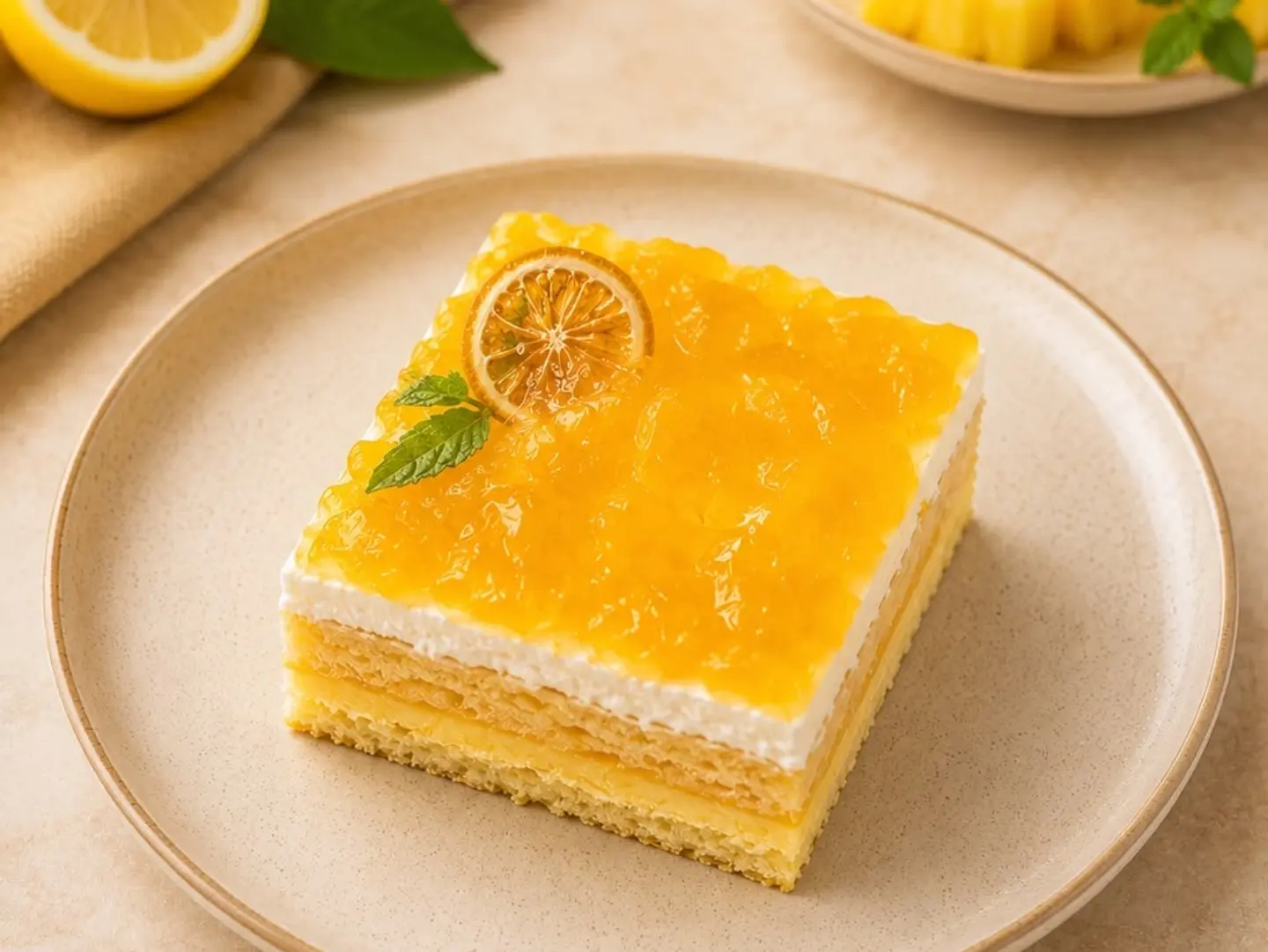 Lemon Pineapple Cake