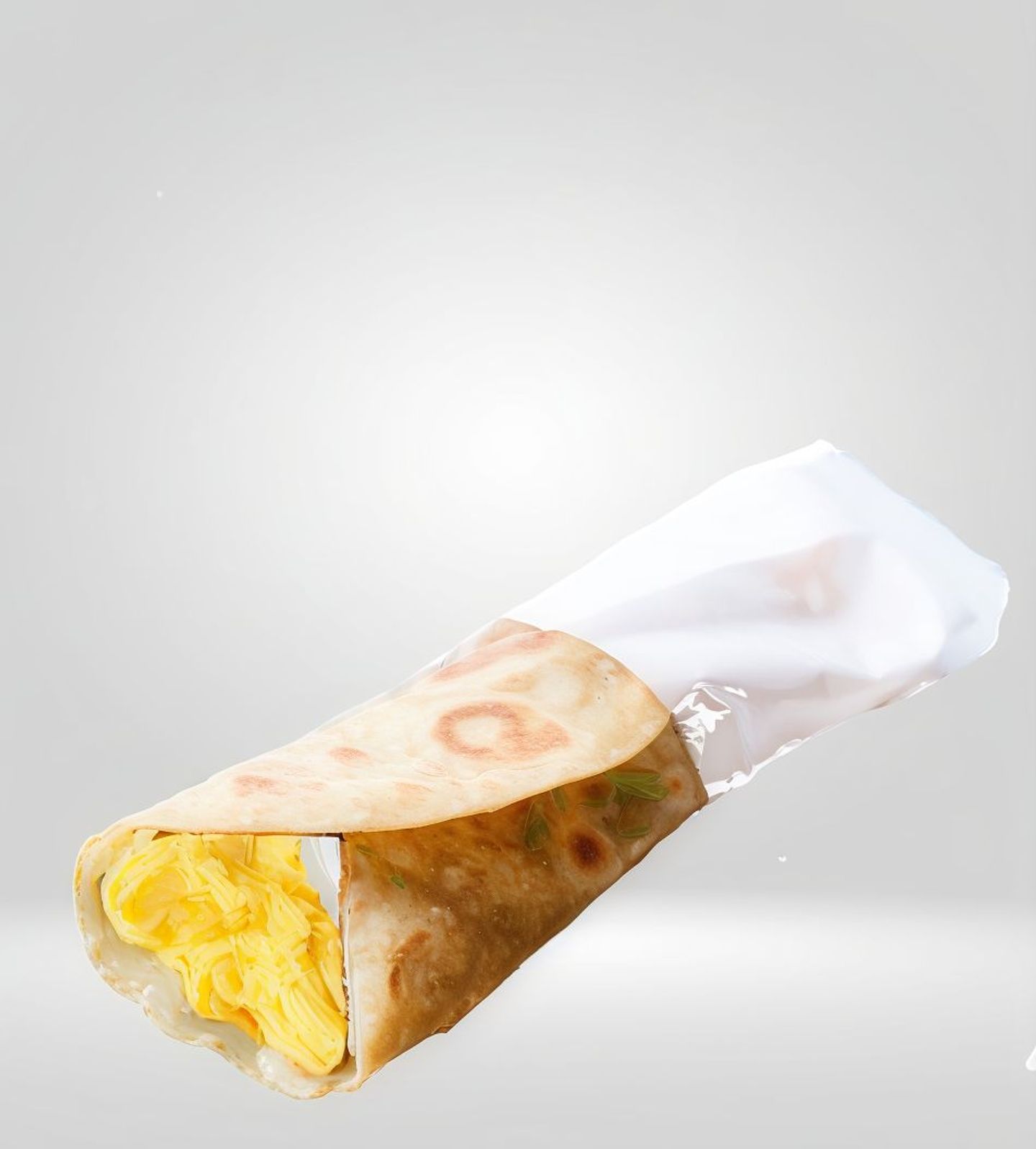 Chapati With Cheese & Egg
