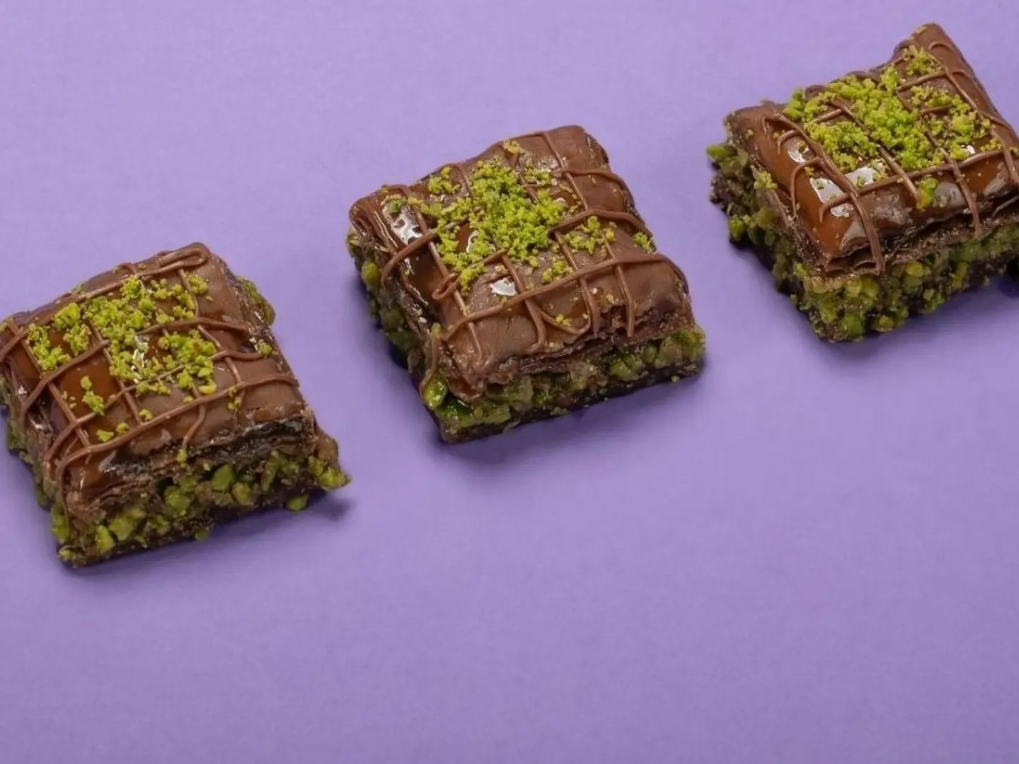 Chocolate Pistachio Baklava - Large