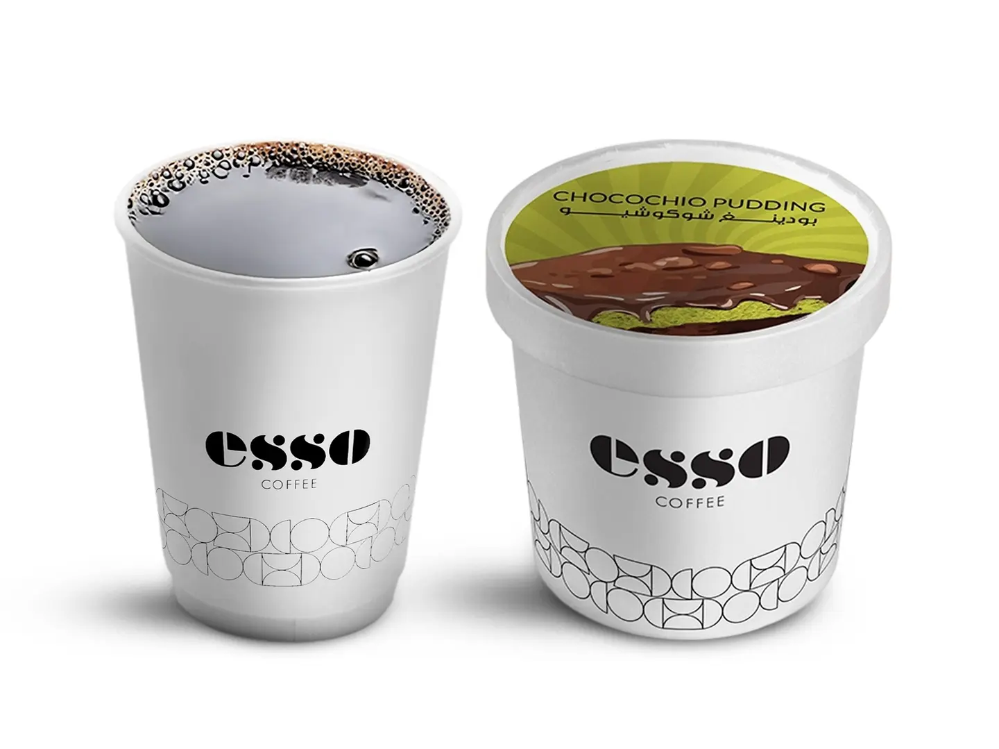 بودينغ شوكوشيو مع قهوة اليوم