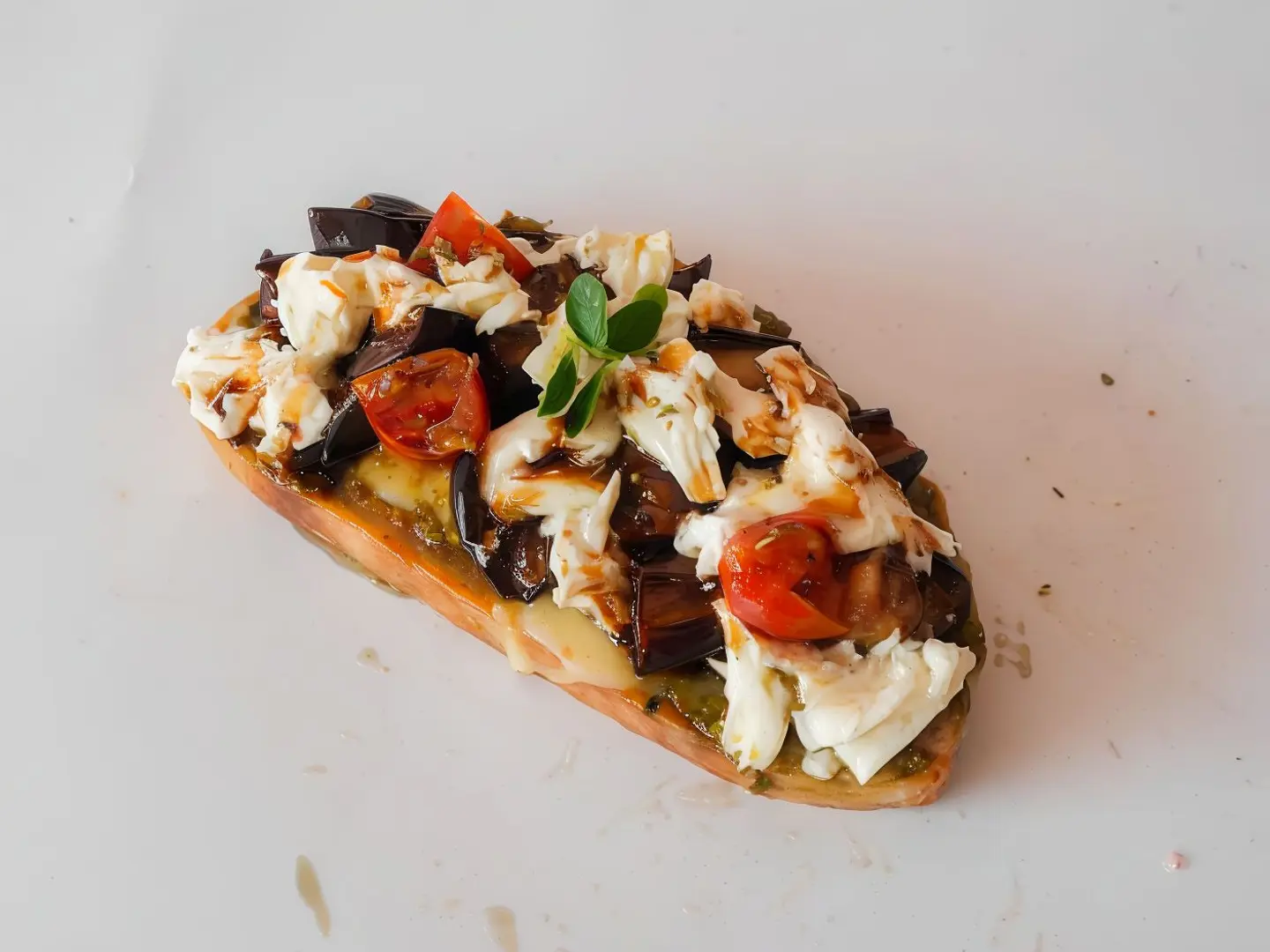 باذنجان مع موزاريلا