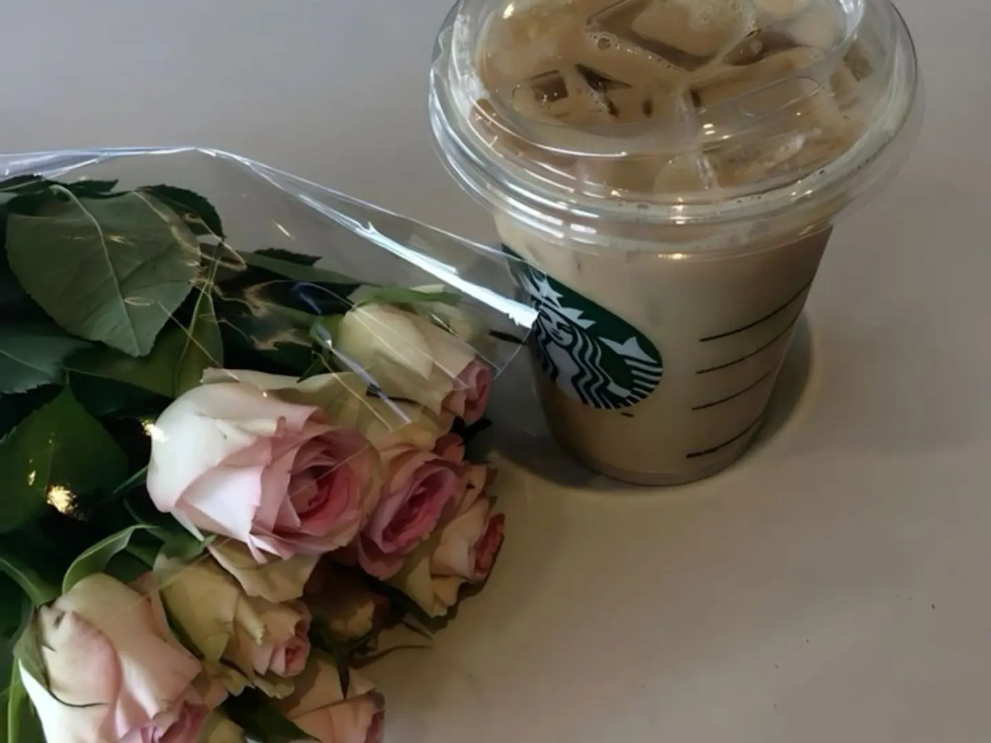 Elegant Bouquet With Starbucks Coffee