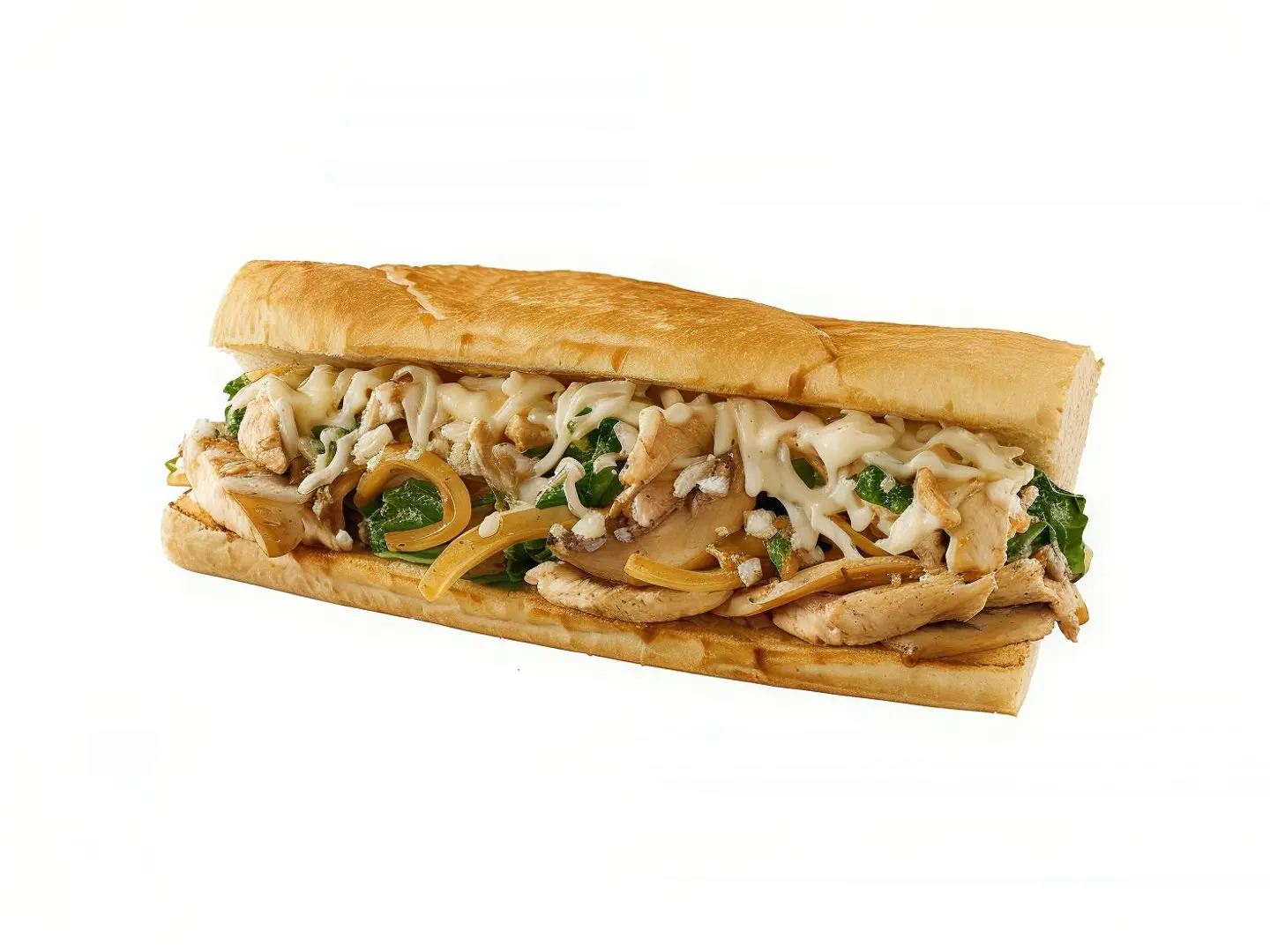 ساندوتش دجاج جبن