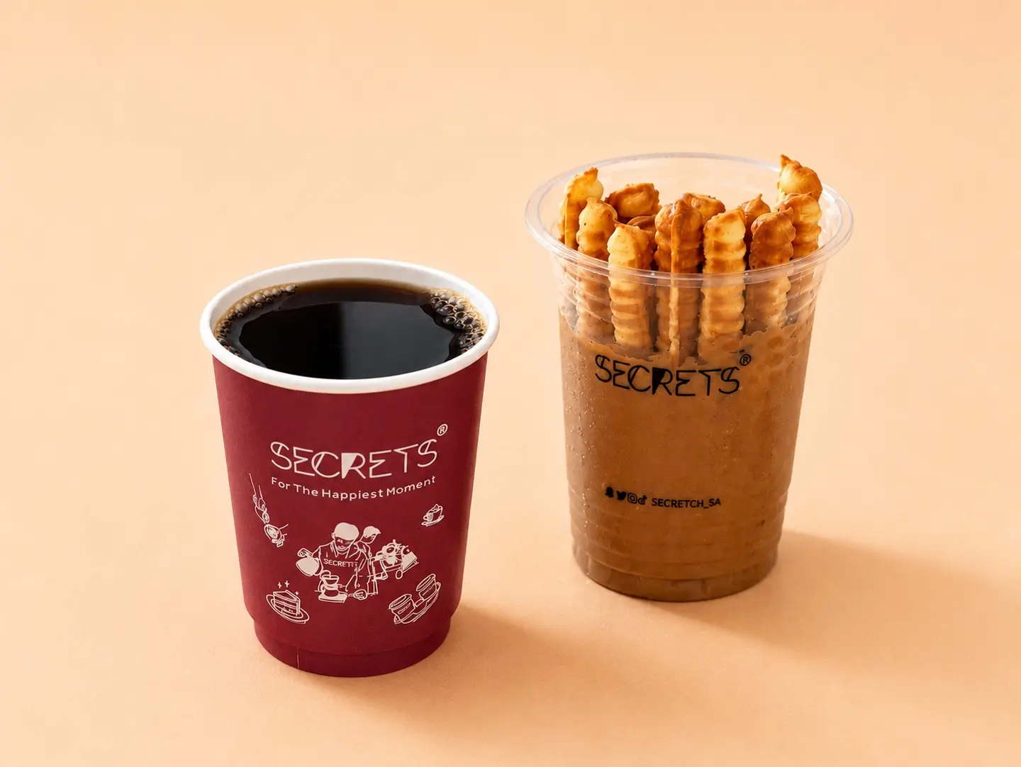 Coffee Day With Waffle Fries