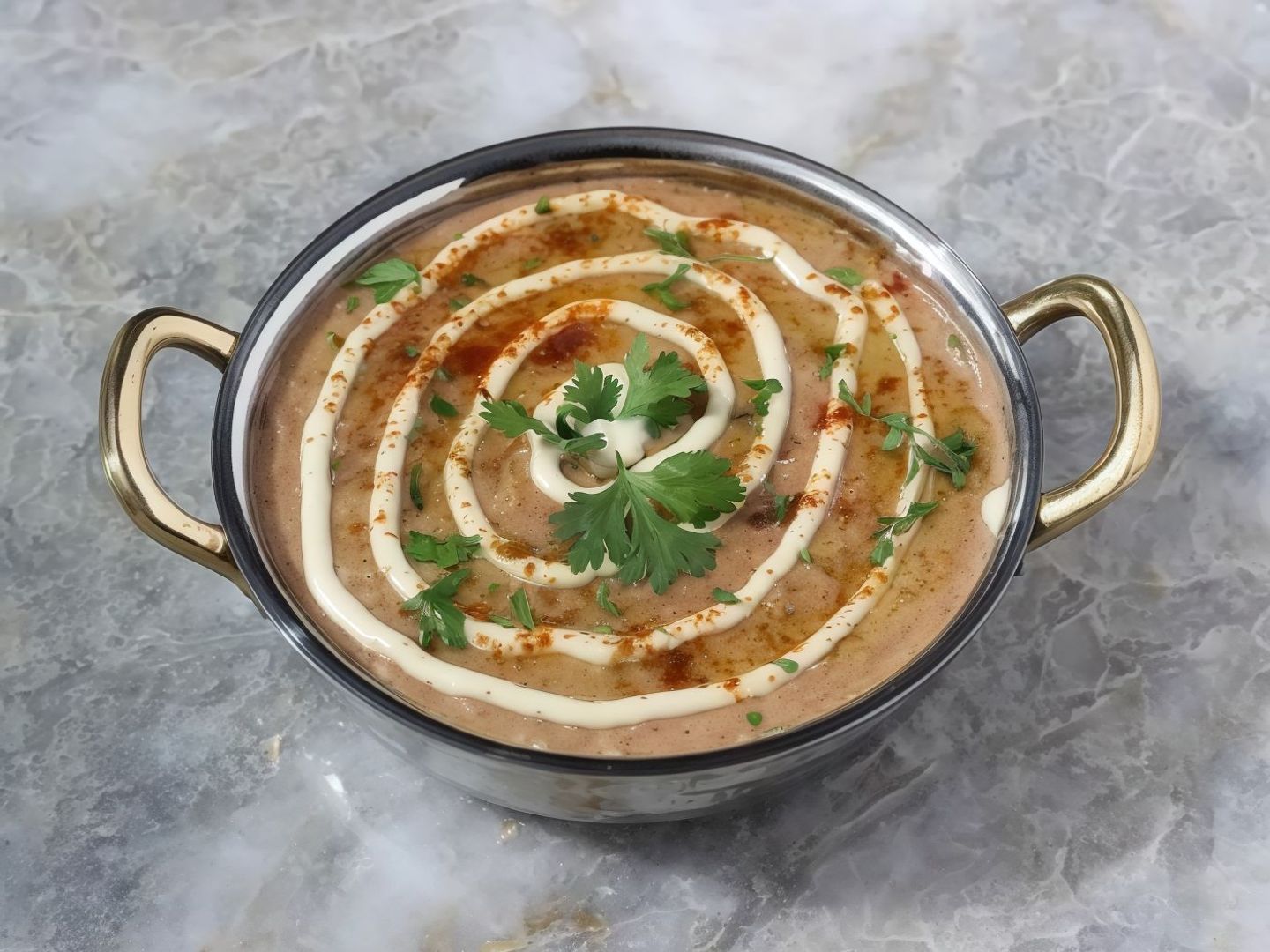 فول بالطحينه