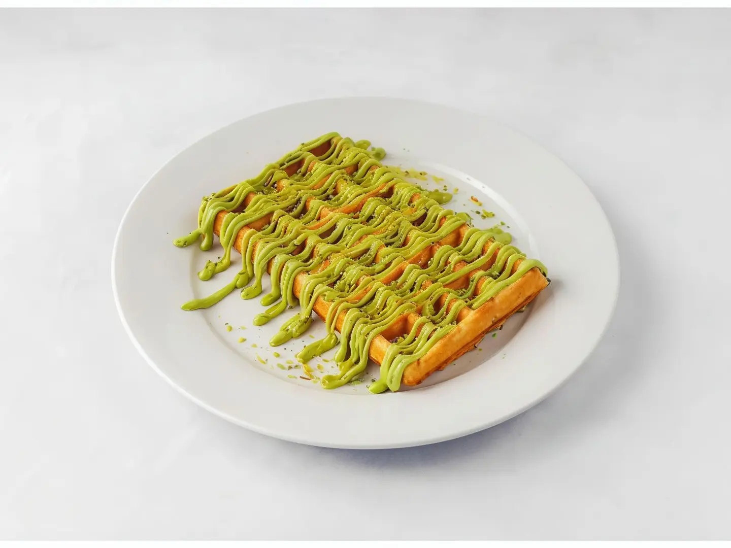 Pistachio Waffle