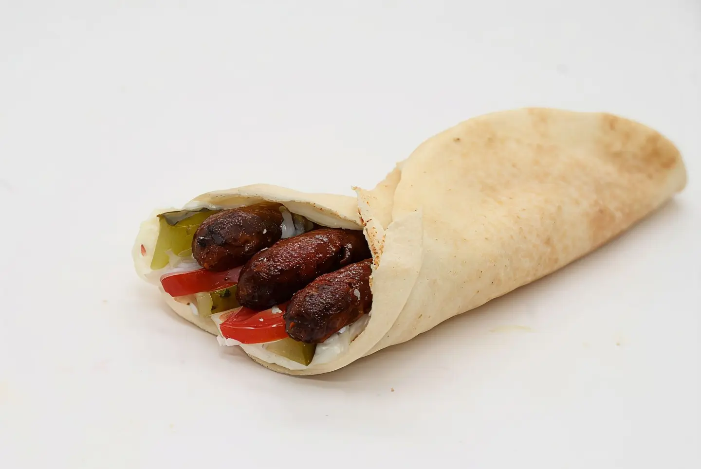 ساندويش سجق لبناني