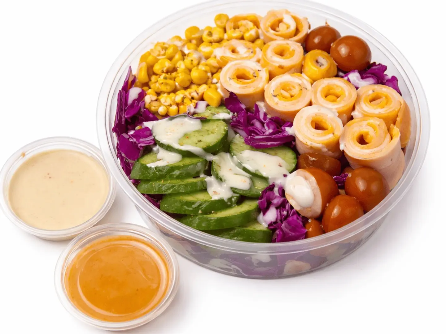 Turkey & Cheddar Garden Salad