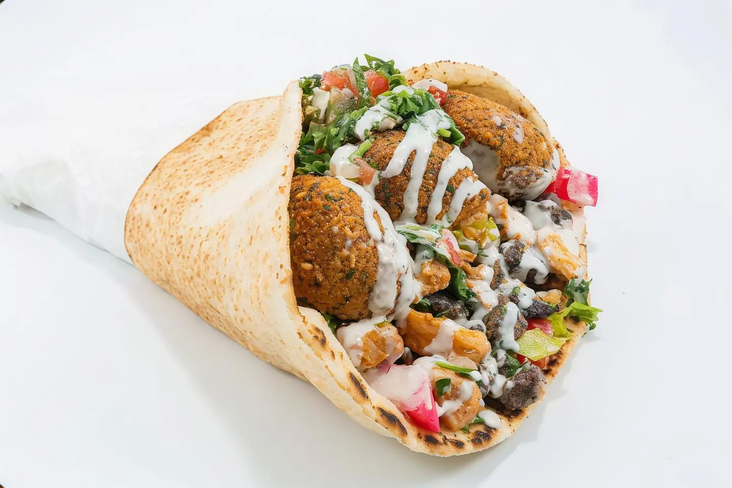 Stuffed Falafel Sandwich