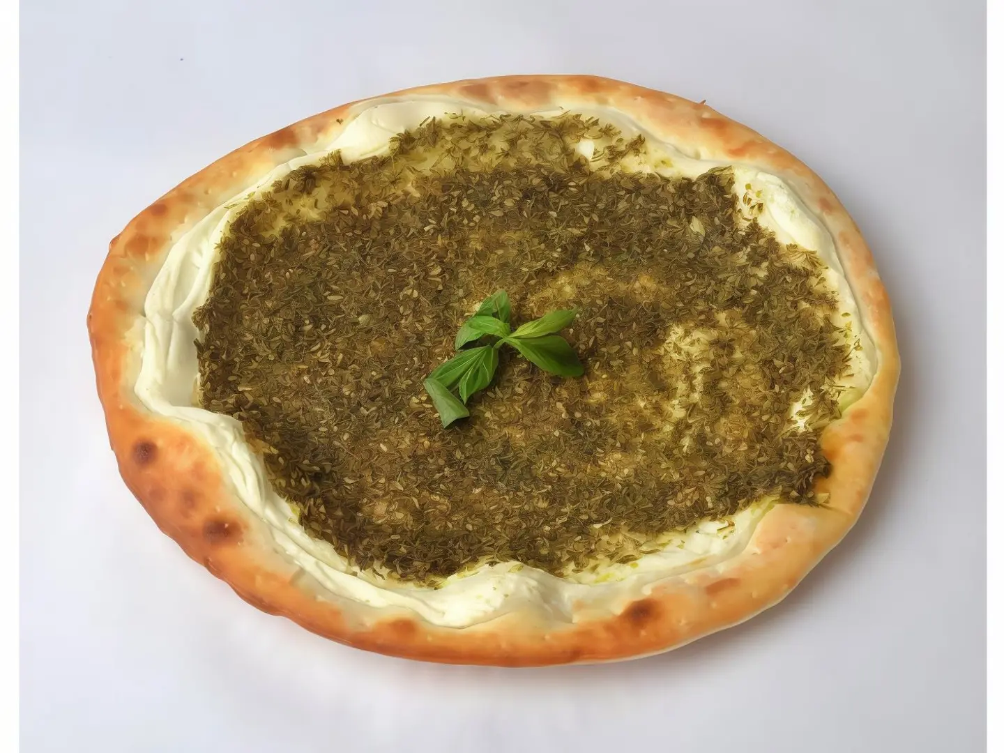 Labneh And Thyme Manakish