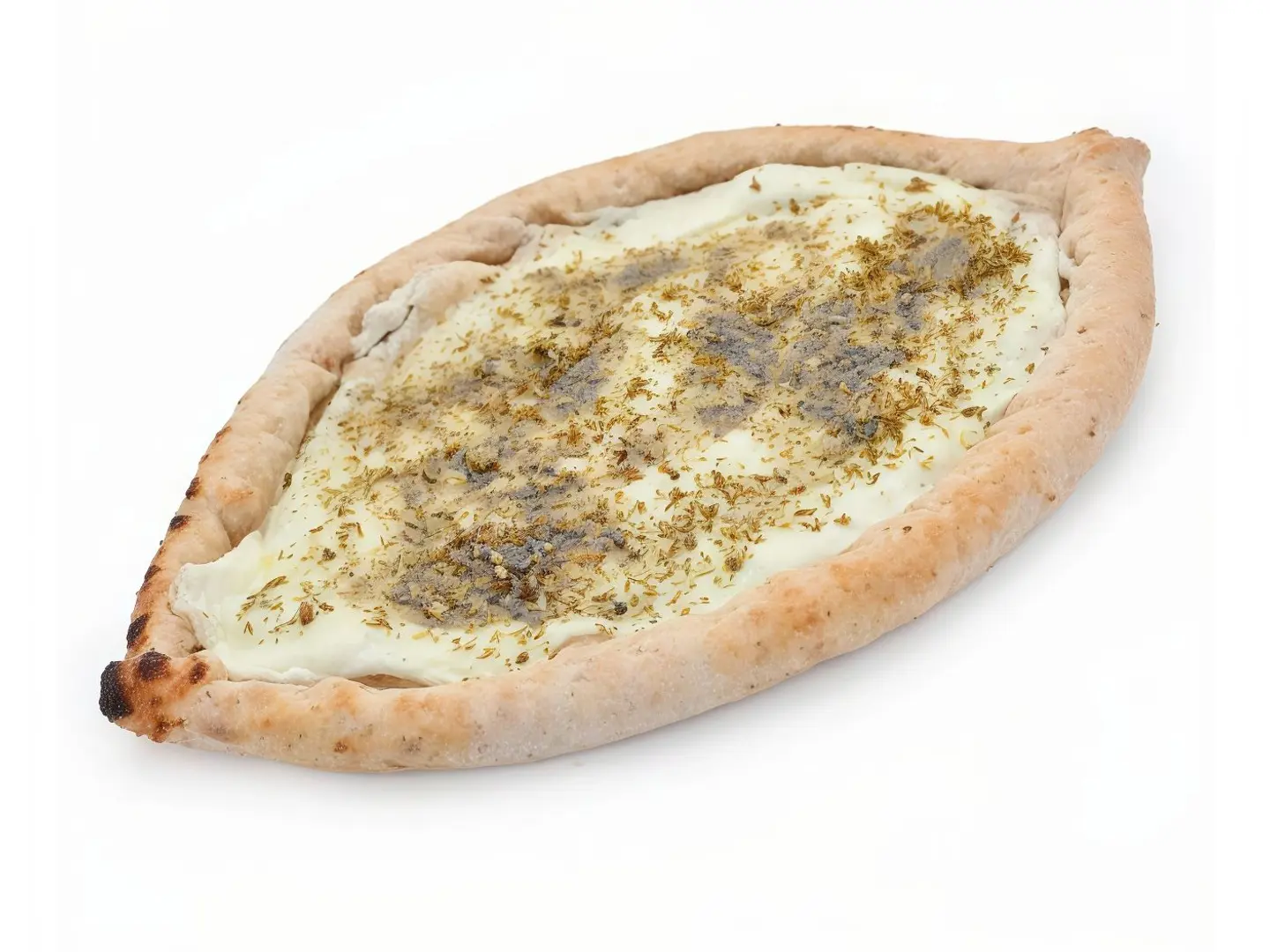فطيرة لبنة بالزعتر