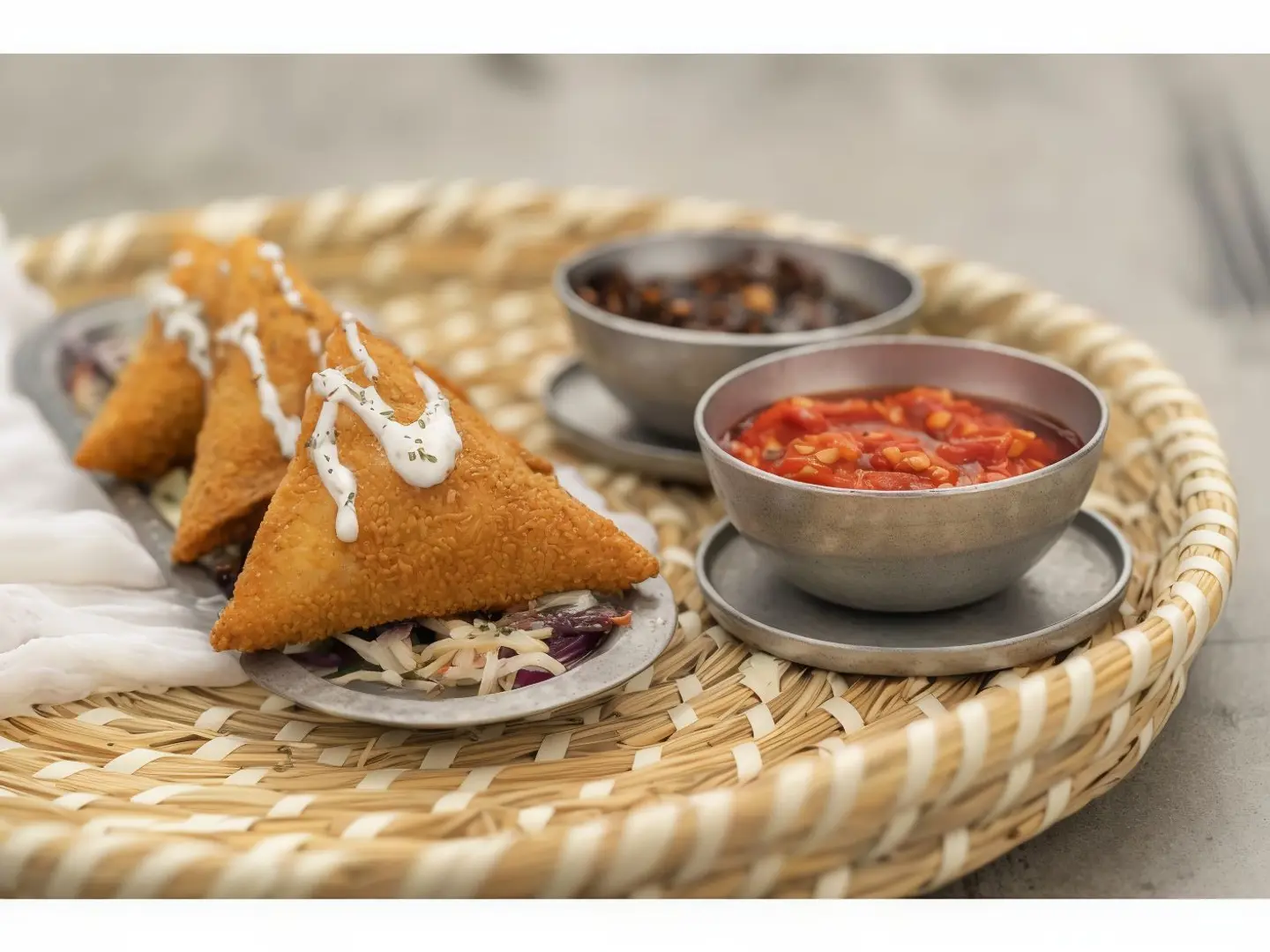 سمبوسة طوفرية لحم