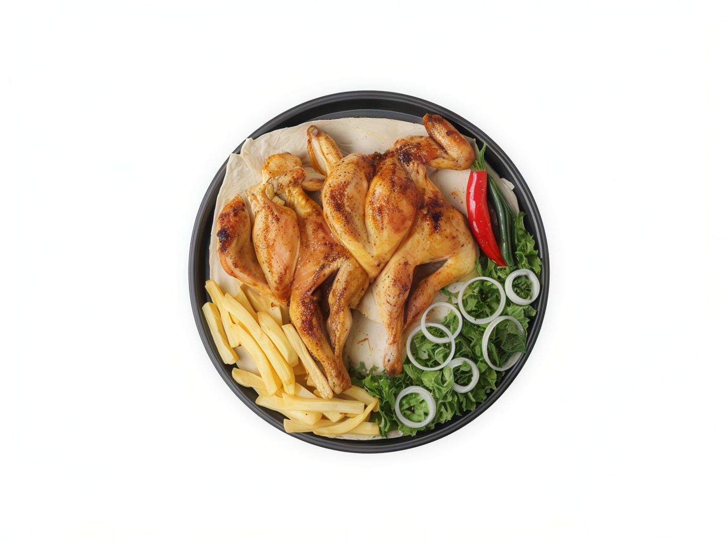 Half Chicken Plain