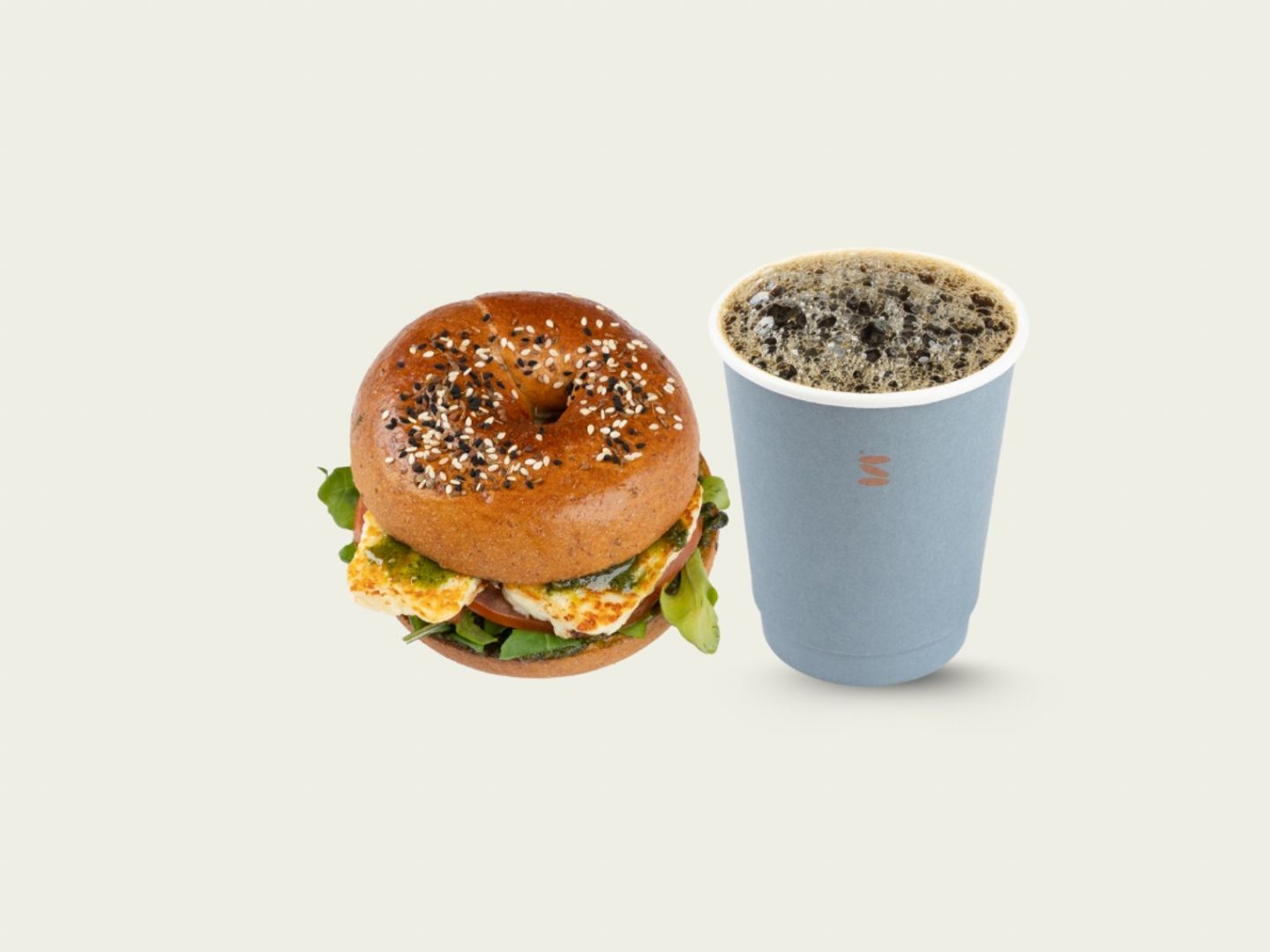 Milla Halloumi Sandwich + Small Coffee