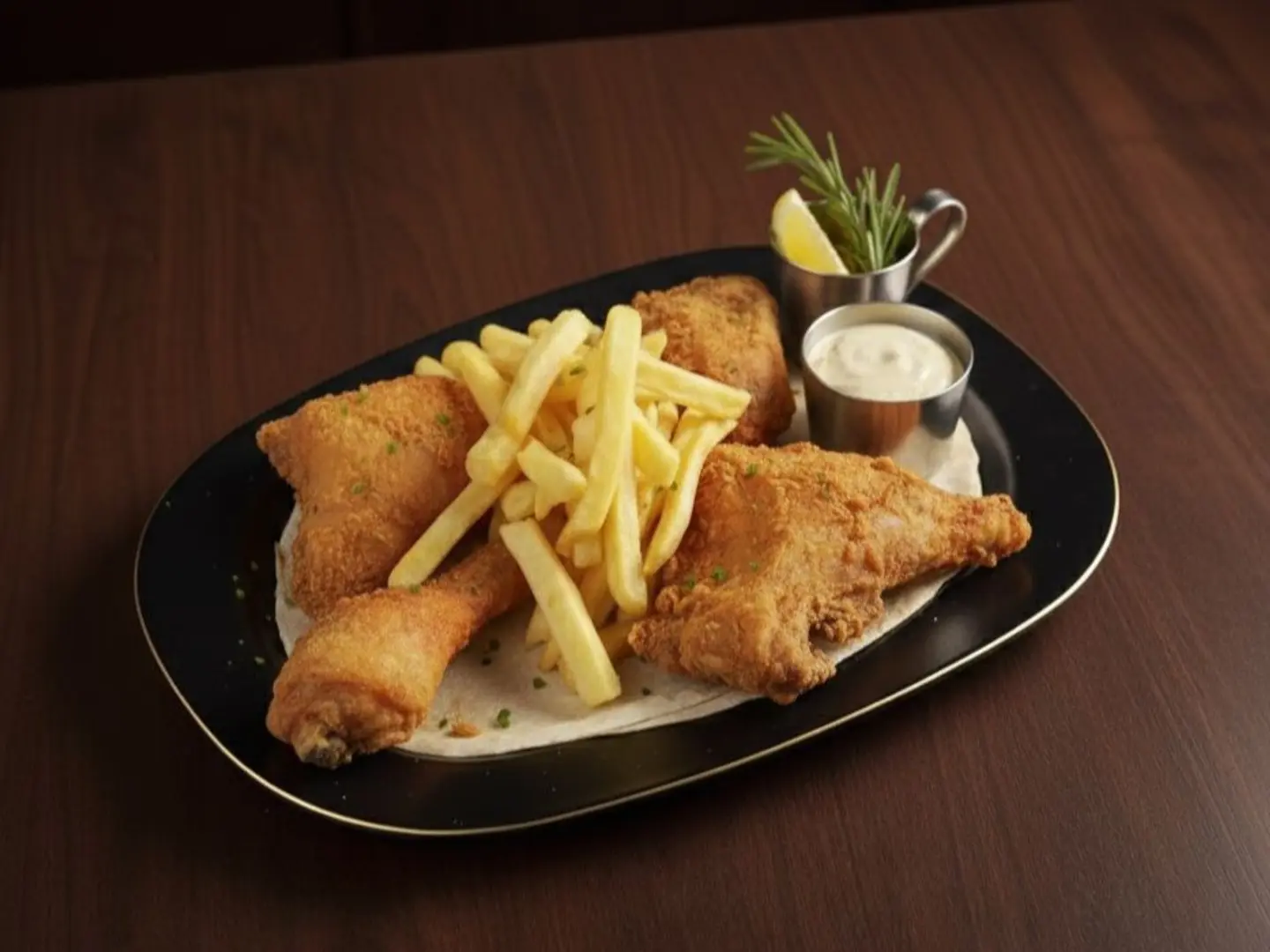 بروستد دجاج حراق