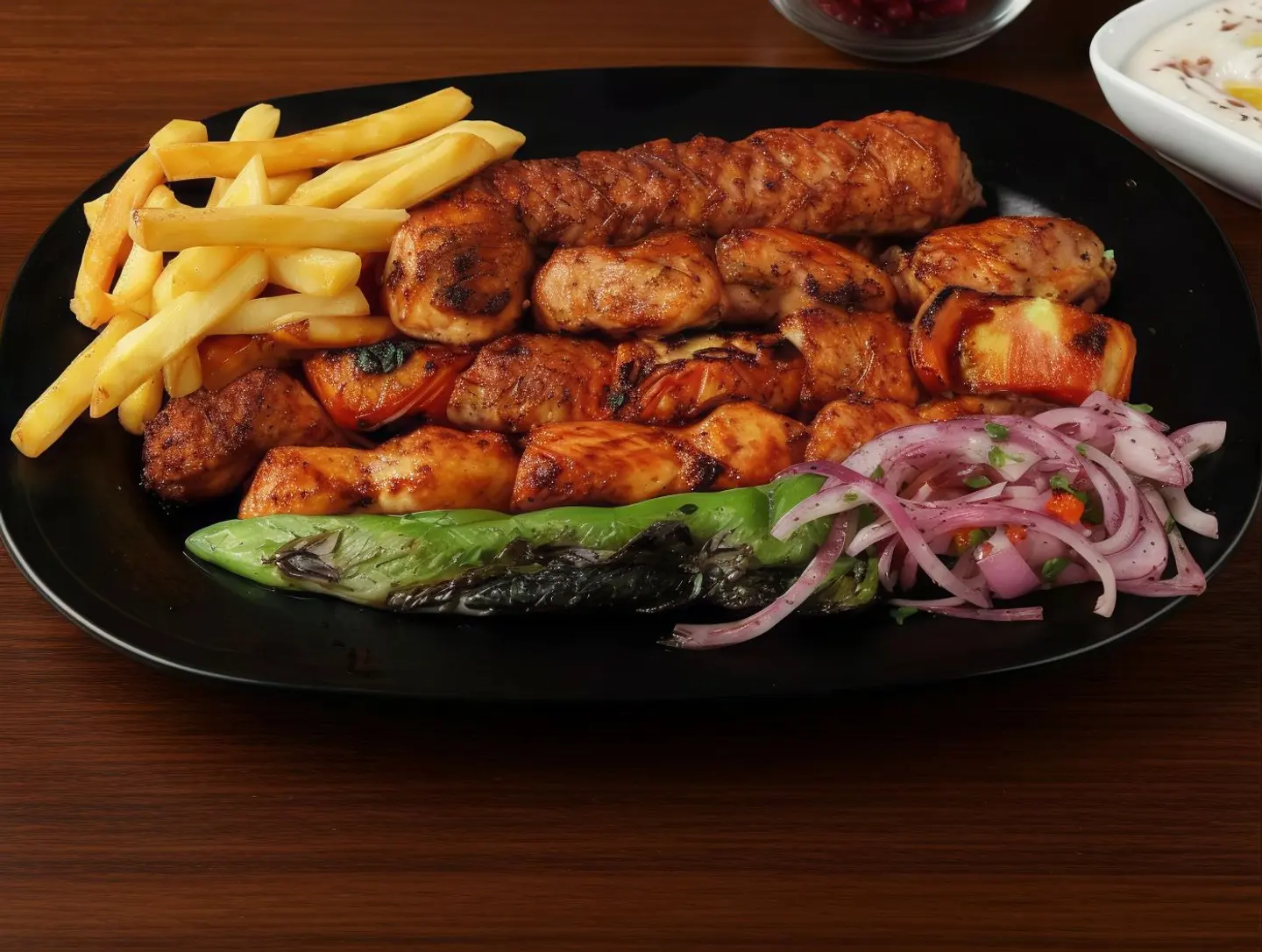 مشويات مشكلة دجاج