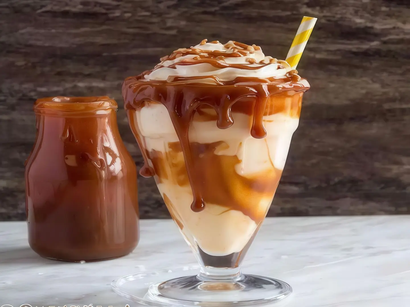 Large Iced Caramel Chocolate