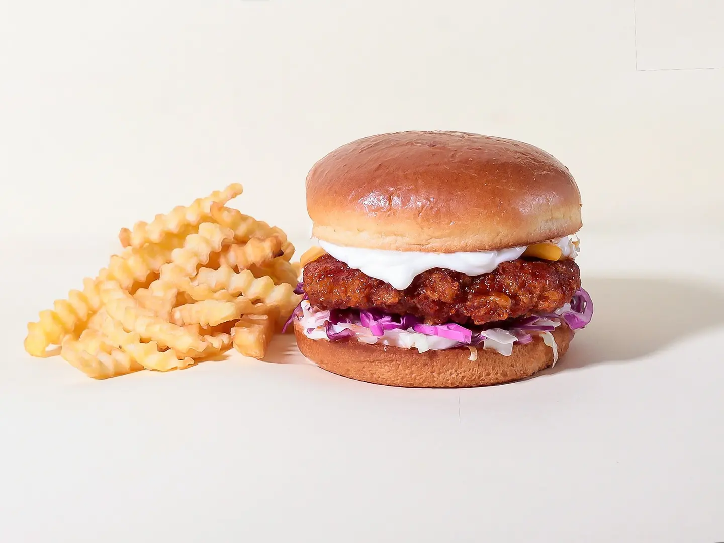 برجر الدجاج الكوري