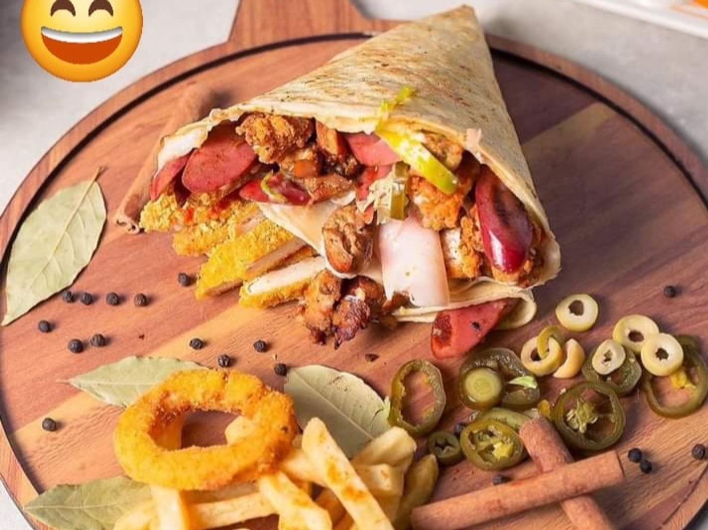 Mix Chicken Crepe