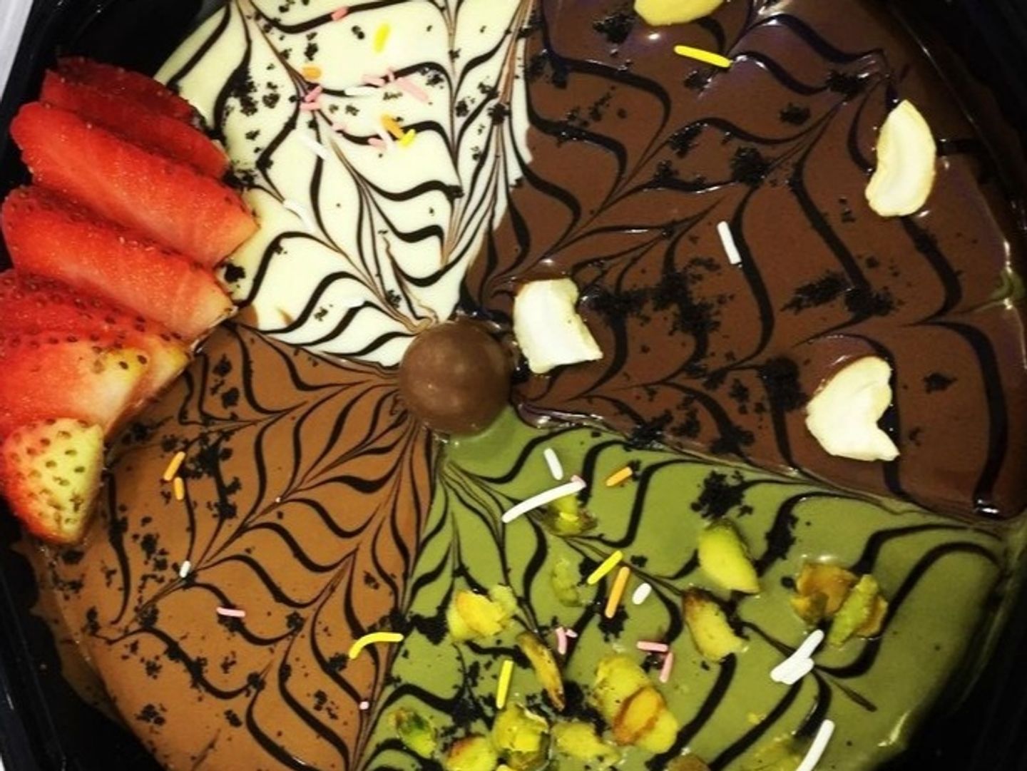 Pistachio Waffle