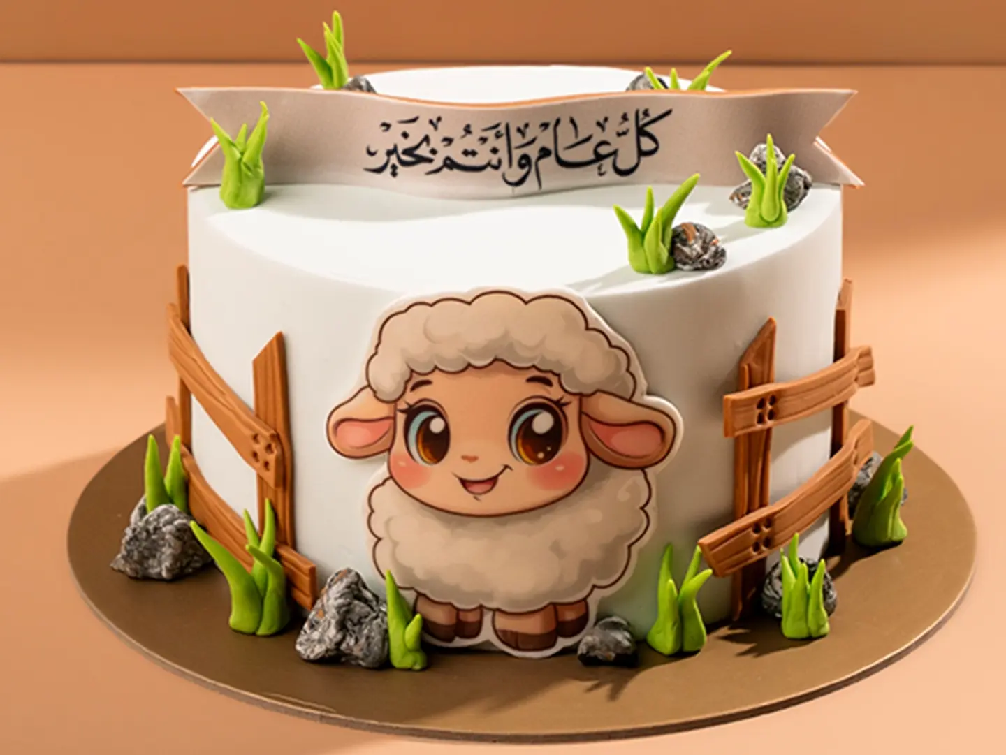 كيكة خروف العيد