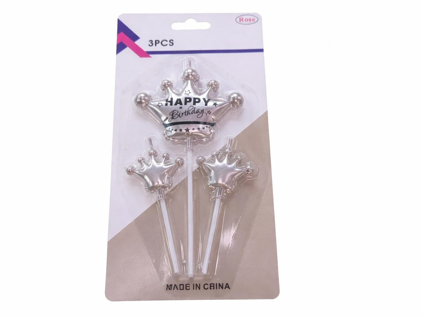 شمعة ميلاد تاج