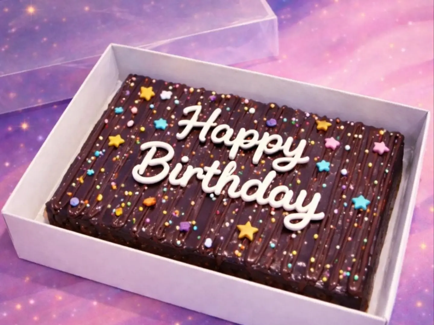 Birthday Cake Brownies