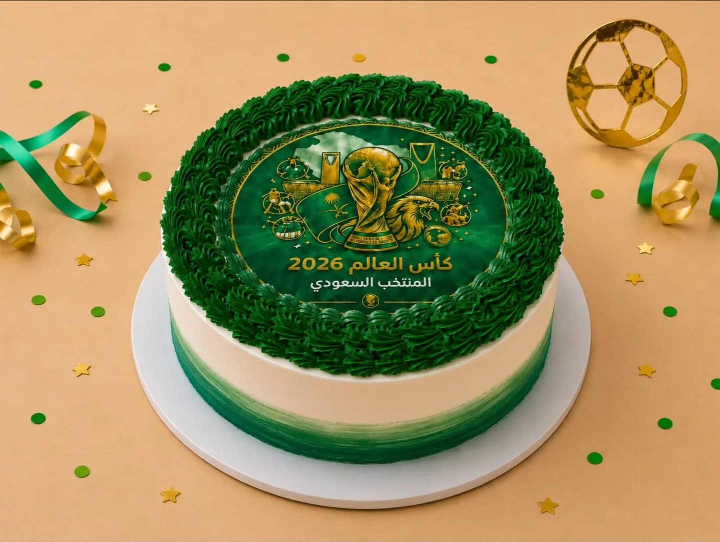 Fifa World Cup Cake Saudi