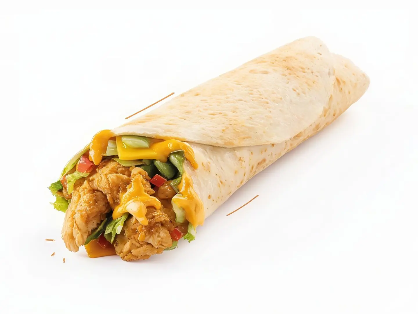 ساندويتش مسحب دجاج عادي