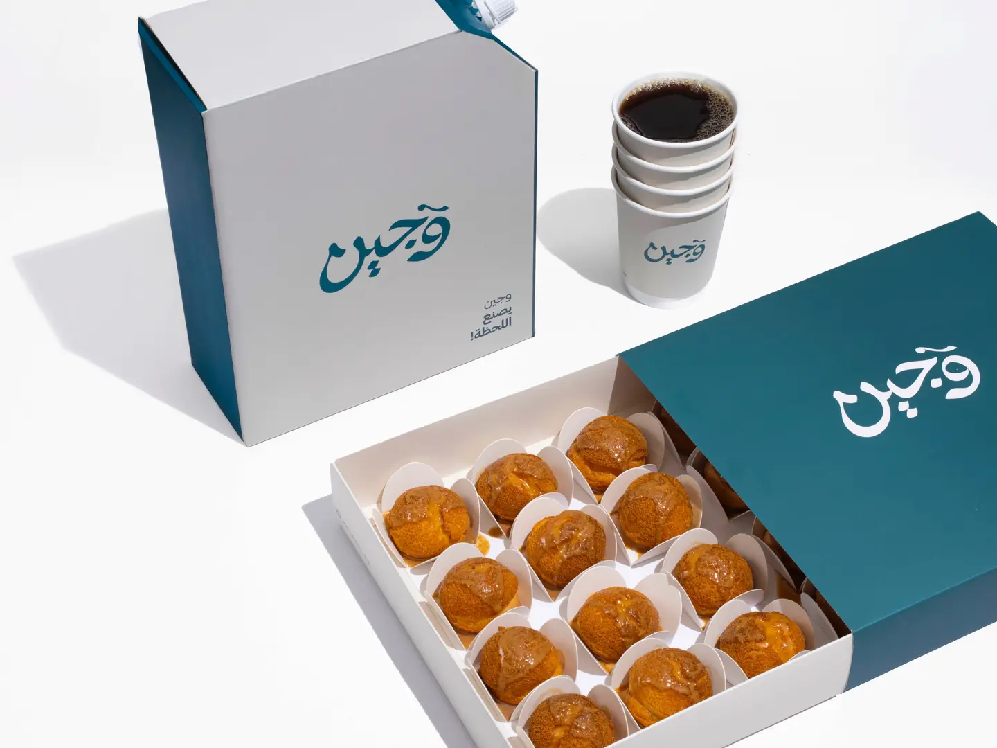 بوكس اكلير وبوكس قهوة