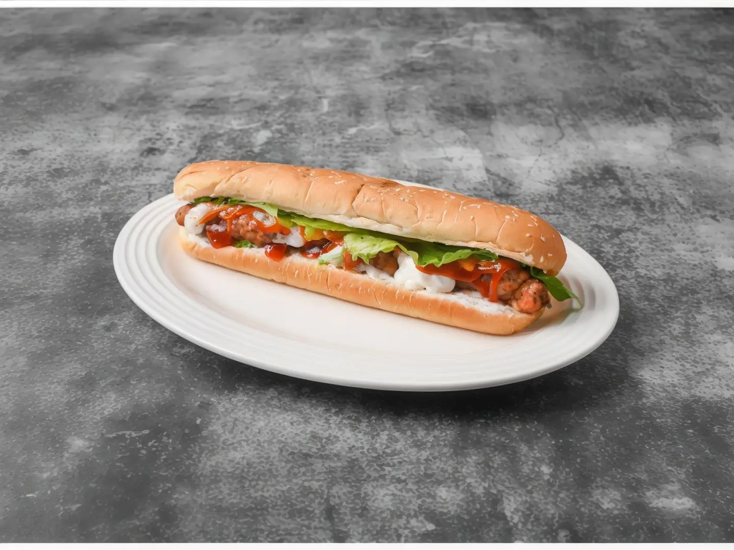 Shrimp Kofta Sandwich