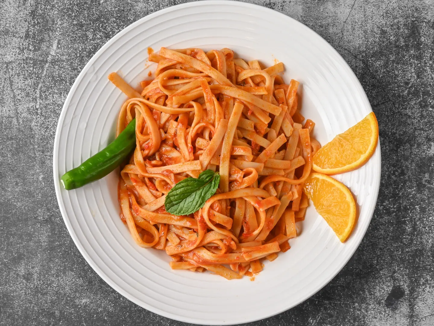 Shrimp Pasta Red Sos