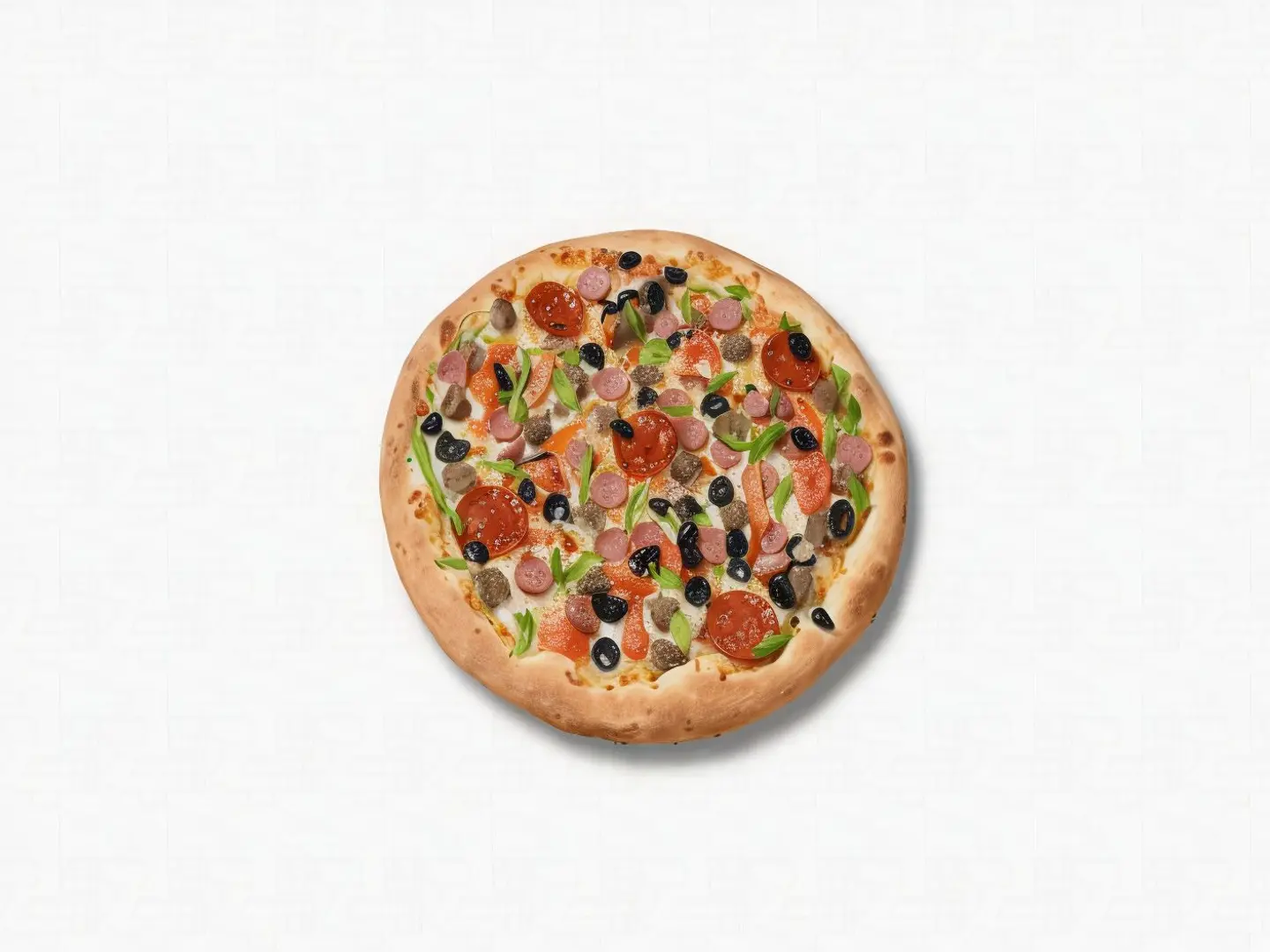 بيتزا مشكل كبير