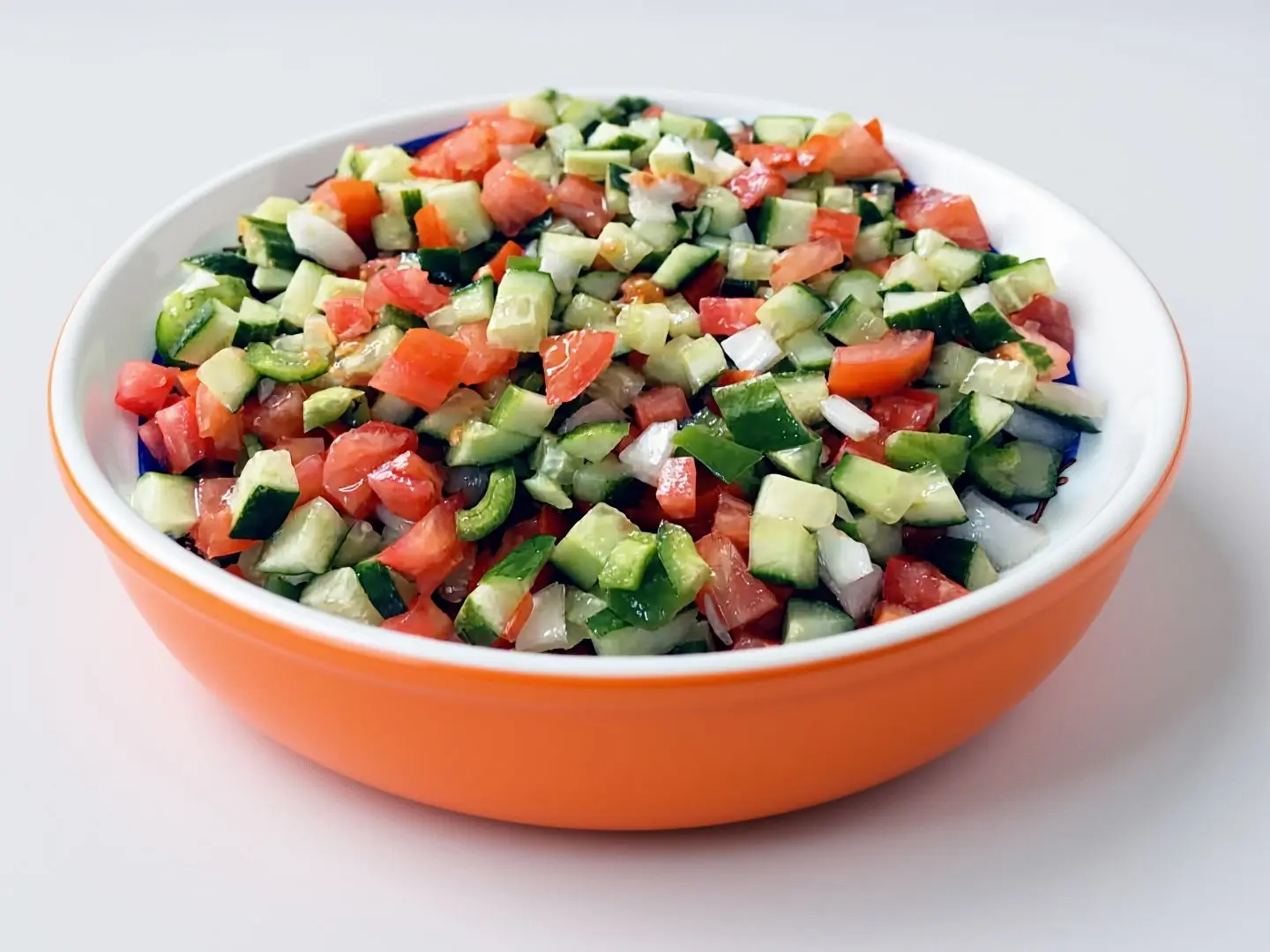 Cucumber With Tomatoes